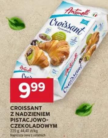 Croissant z nadzieniem pistacjowo-czekoladowym Antonelli
