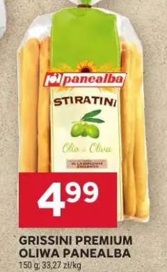 Grissini premium oliwa Panealba Stiratini