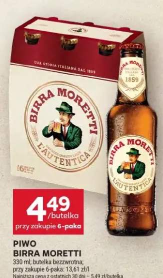 Piwo Birra Moretti L'Autentica