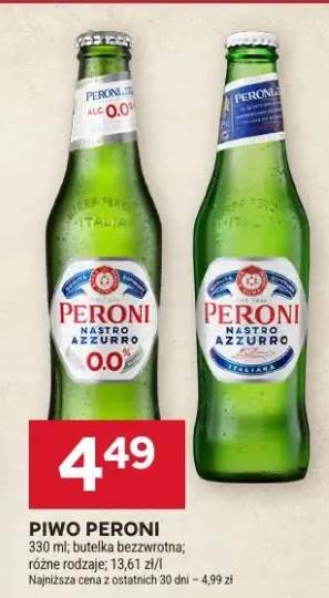 Piwo Peroni Nastro Azzurro 0.0%