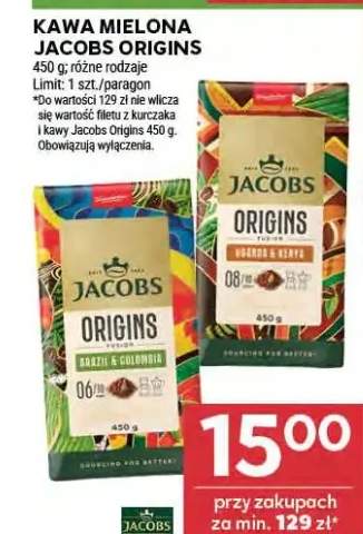 Kawa mielona Jacobs Origins Uganda & Kenya