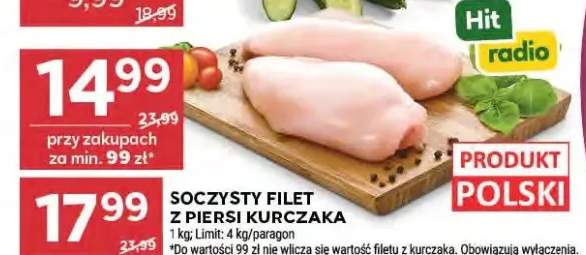 Soczysty filet z piersi kurczaka