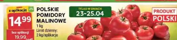 Pomidory malinowe polskie