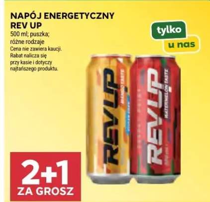 Napój energetyczny Rev Up