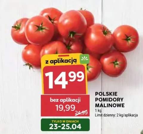 Pomidory malinowe polskie