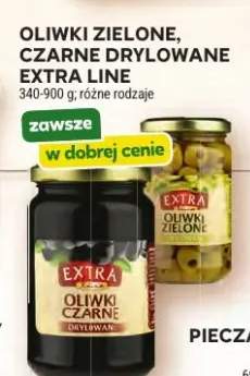 Oliwki czarne drylowane Extra Line
