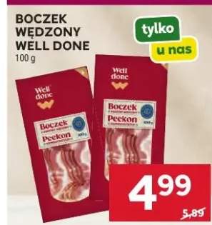 Boczek wędzony Well Done