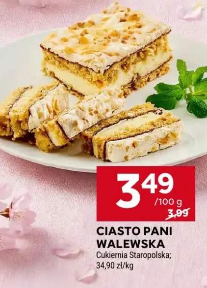 Ciasto Pani Walewska Cukiernia Staropolska