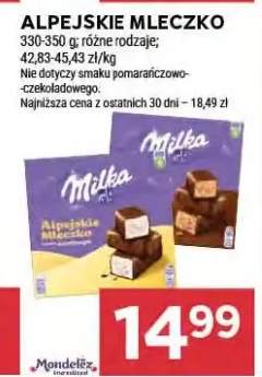 Alpejskie Mleczko Milka