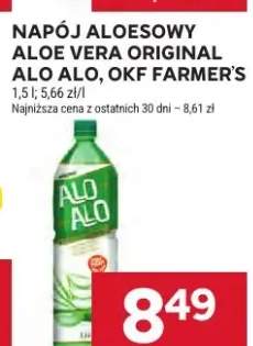 Napój aloesowy Aloe Vera Original Alo Alo OKF Farmer's
