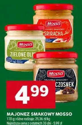 Majonez smakowy Mosso czosnek