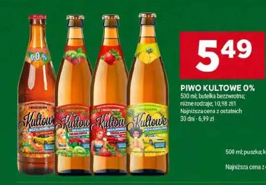 Piwo bezalkoholowe Kultowe 0%