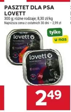 Pasztet dla psa Lovett z drobiem