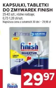 Kapsułki do zmywarek Finish Quantum All in 1 Lemon