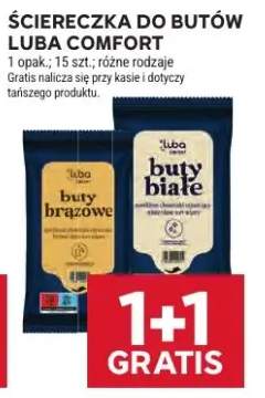 Ściereczka do butów brązowych Luba Comfort