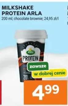 Milkshake Protein Arla chocolate brownie