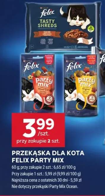 Przekąska dla kota Felix Party Mix Mixed Grill