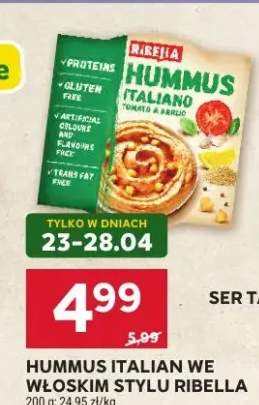 Hummus italiano we włoskim stylu Ribella