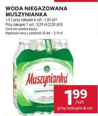 Woda niegazowana Muszynianka