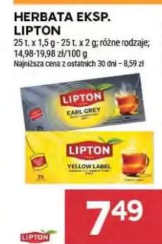 Herbata ekspresowa Lipton Earl Grey