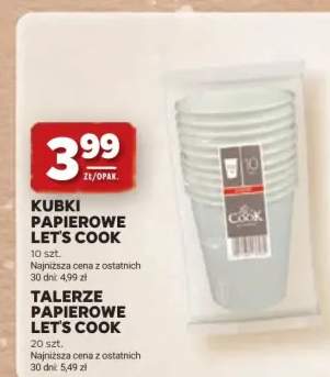 Kubki papierowe Let's Cook