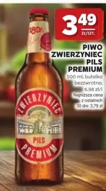 Piwo Zwierzyniec Pils Premium