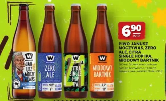 Piwo Waszczukowe Miodowy Bartnik