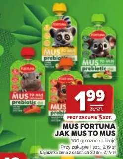 Mus Fortuna Jak Mus To Mus prebiotic