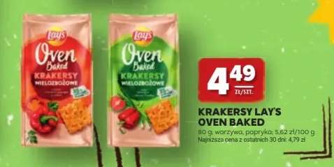 Krakersy wielozbożowe Lay's Oven Baked warzywa