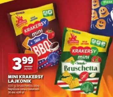 Mini krakersy Lajkonik bbq