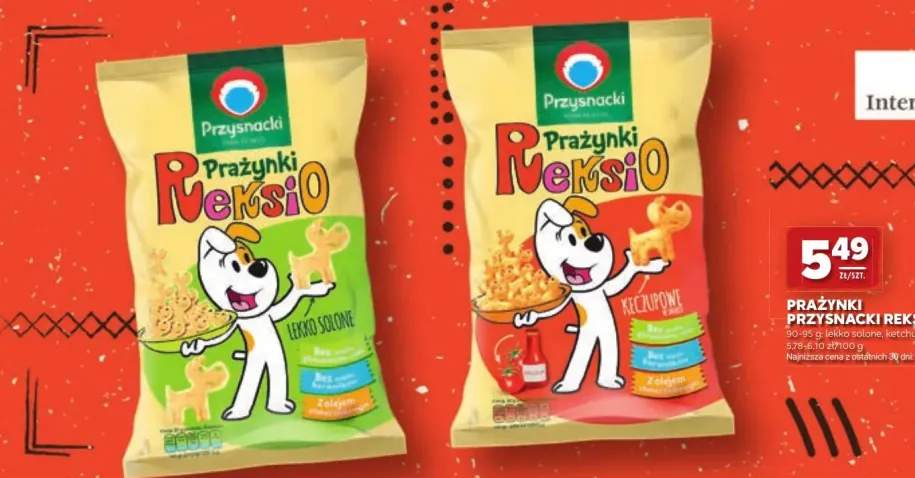Prażynki Przysnacki Reksio ketchup
