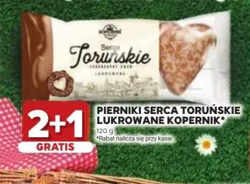 Pierniki Serca Toruńskie Lukrowane Kopernik