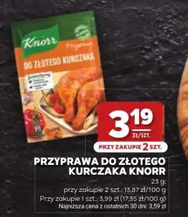 Przyprawa do złotego kurczaka Knorr