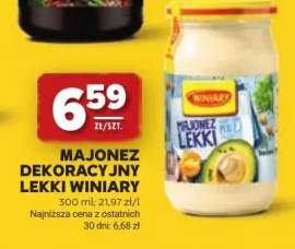 Majonez dekoracyjny lekki Winiary