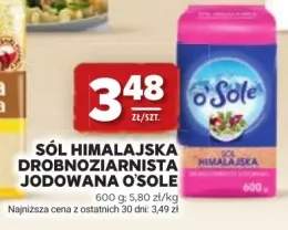 Sól himalajska drobnoziarnista jodowana o'Sole