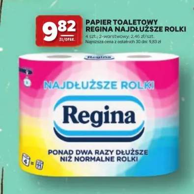 Papier toaletowy Regina Najdłuższe Rolki 2-warstwowy