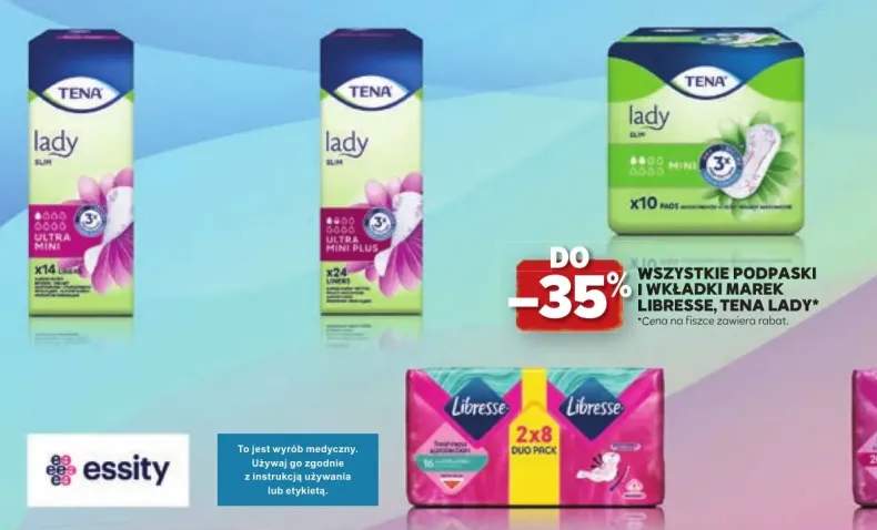 Podpaski i wkładki Libresse