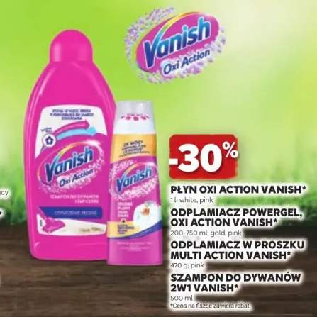 Odplamiacz w proszku Multi Action Vanish pink