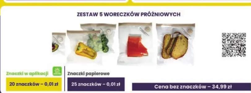 Zestaw 5 woreczków próżniowych WD Lifestyle