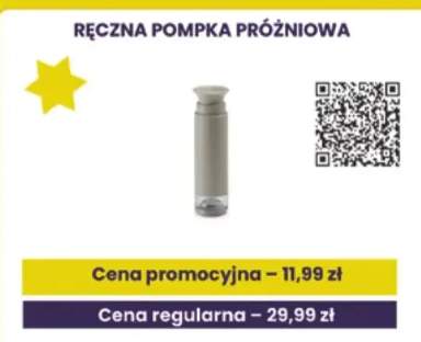 Ręczna pompka próżniowa WD Lifestyle