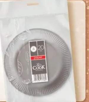 Talerze papierowe Let's Cook