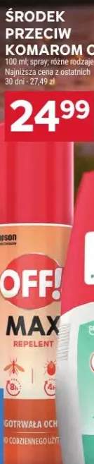 Środek przeciw komarom OFF! MAX Repelent spray