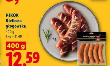 kiełbasa głogowska