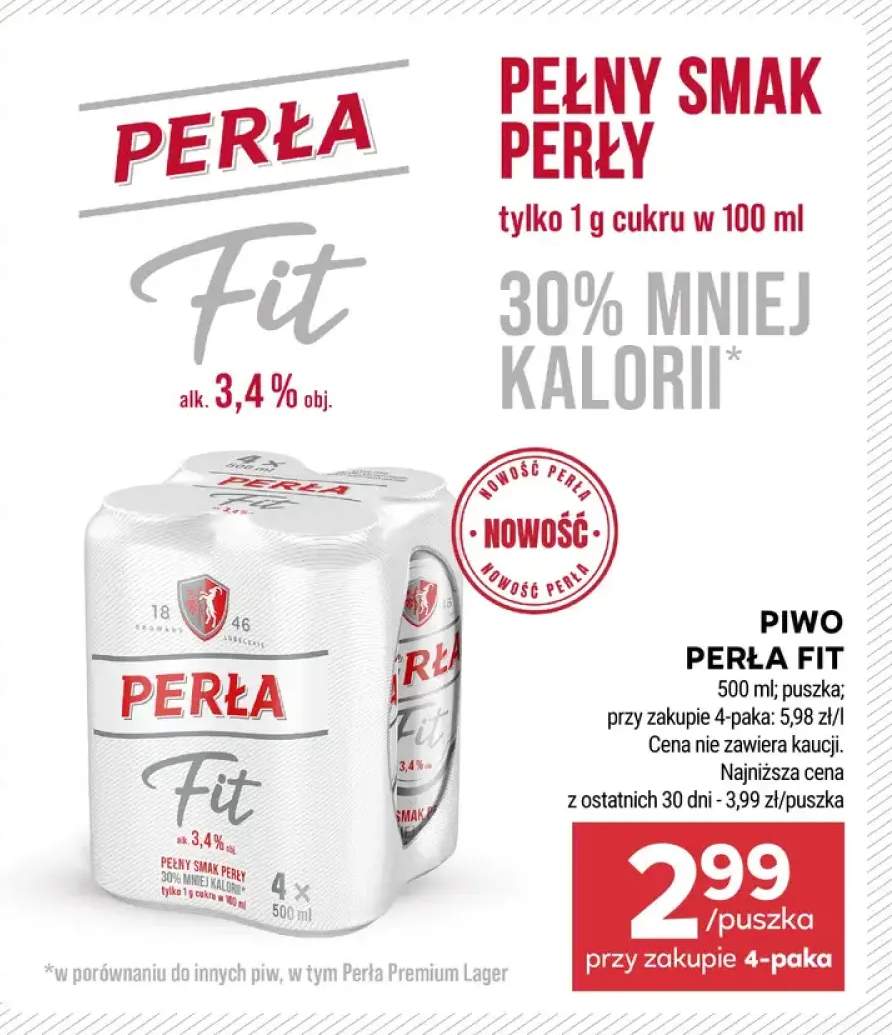 Piwo Perła Fit