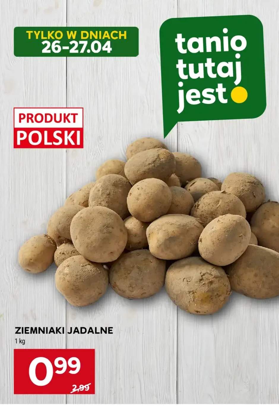 Ziemniaki jadalne polskie