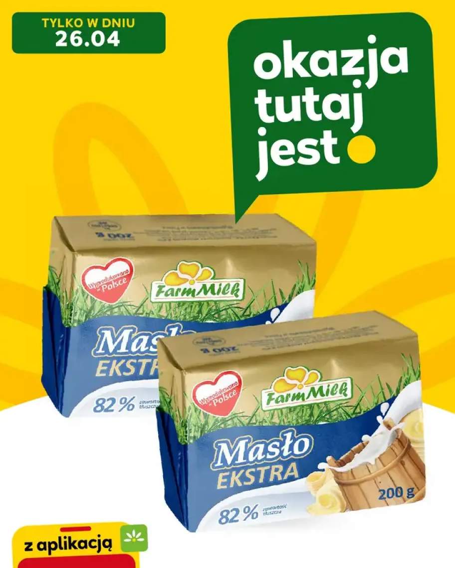 Masło ekstra Farm Milk