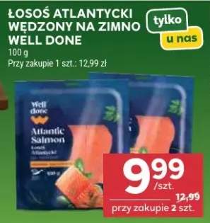 Łosoś atlantycki wędzony na zimno Well Done