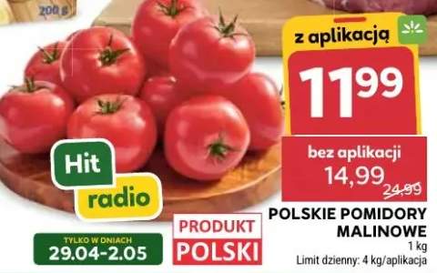 Pomidory malinowe polskie