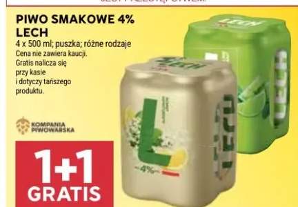 Piwo smakowe 4% Lech