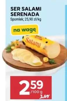 Ser salami Serenada na wagę Spomlek